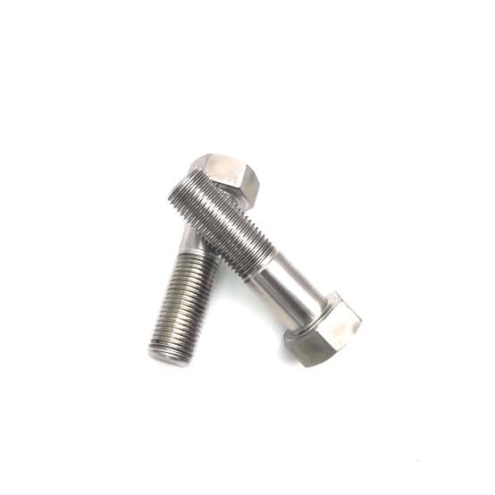 پیچ شش گوش DIN 931 استیل A4 (316)